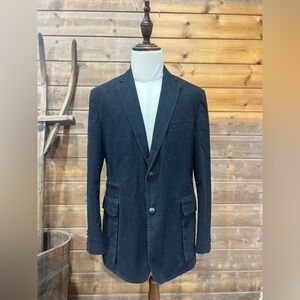 Kroon Luxury Hybrid Blazer Jacket Men’s 44R · Dual Vents · Corduroy Accents